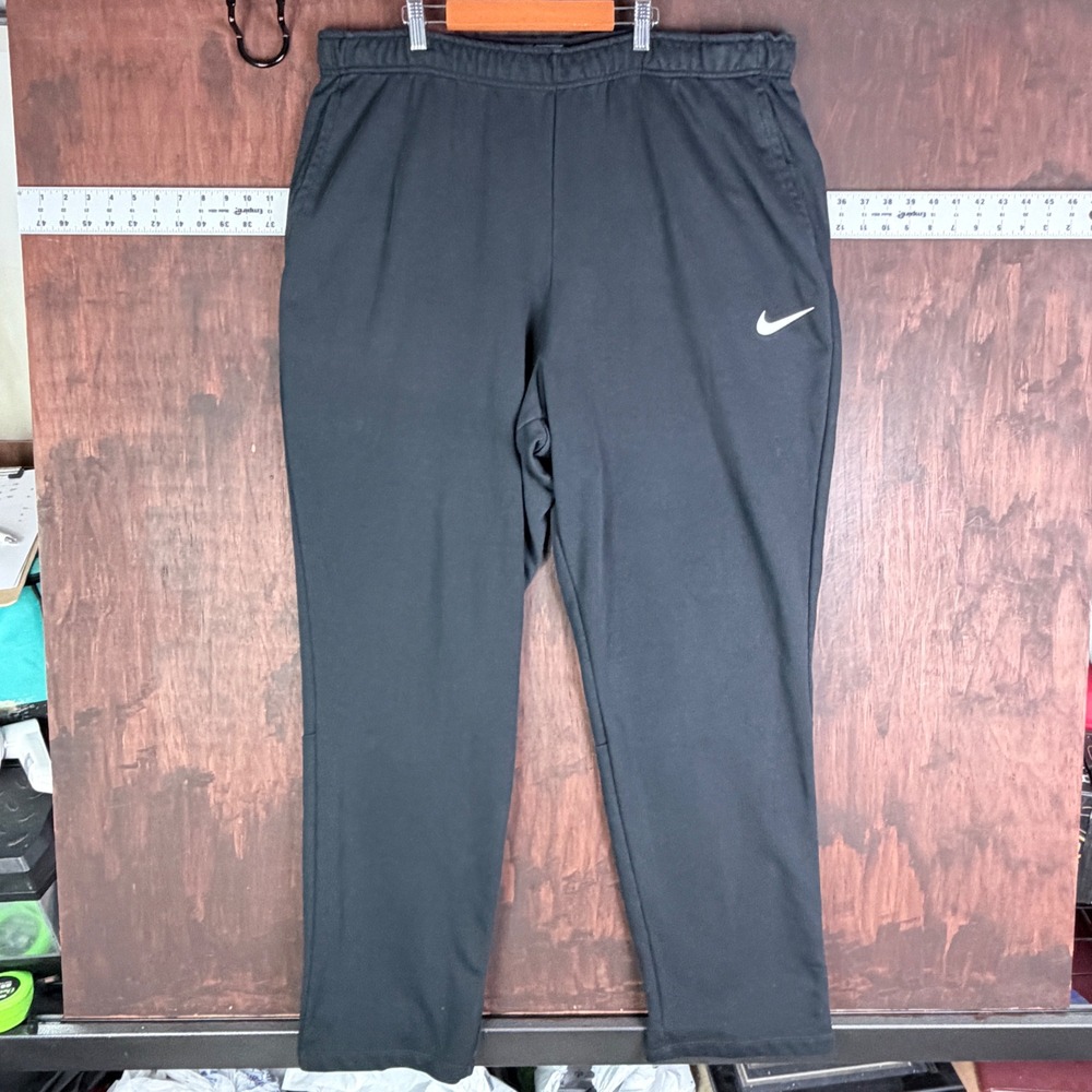 Nike Dri-FIT Training Sweatpants CZ8381-010 Activewear Black Men's 3XL TALL